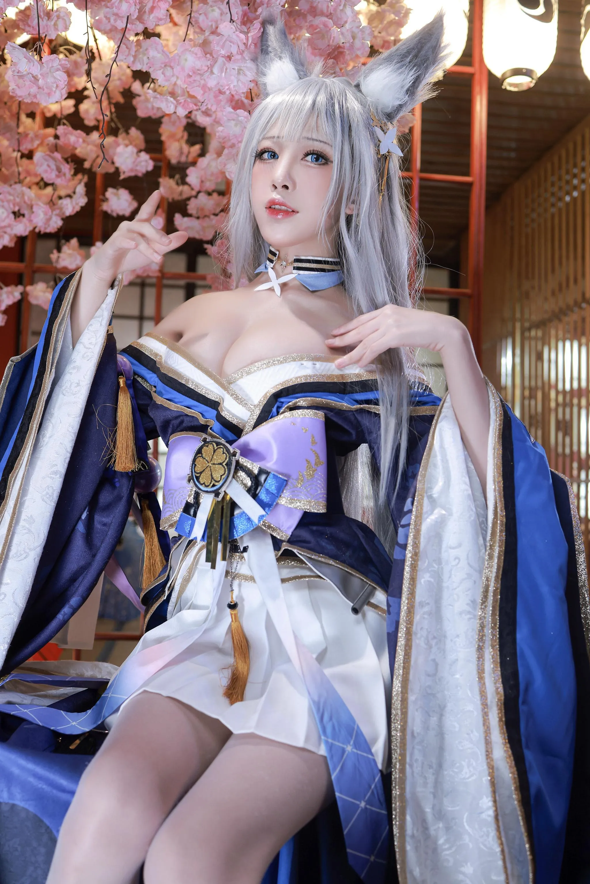 水淼aqua – NO.161 碧蓝航线 信浓 [85P]插图9
